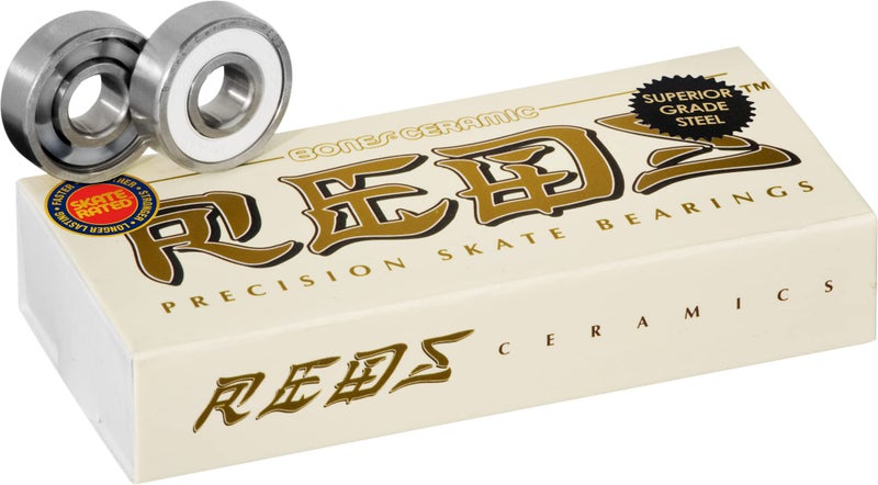 Bones Ceramic Reds Bearings 8mm 16 Pack - Image 1